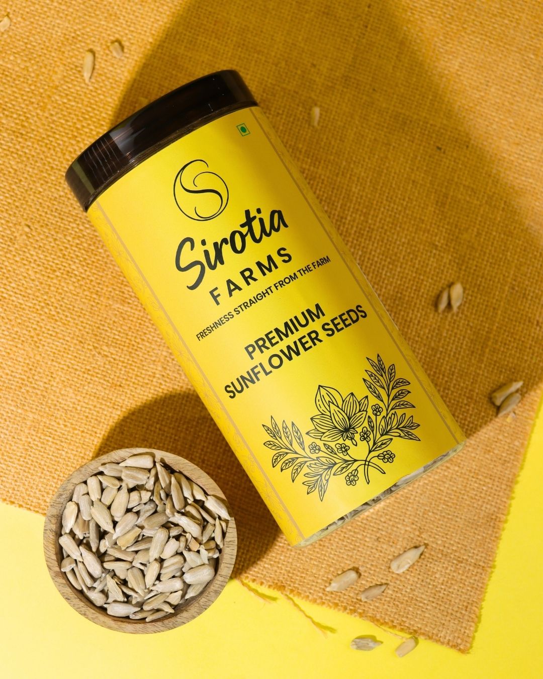 sun flower seeds for sale Premium Sunflower Seeds 500GM – Sirotia Farms