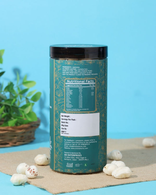 PREMIUM MAKHANA PACK OF 4 (50G IN EACH JAR)