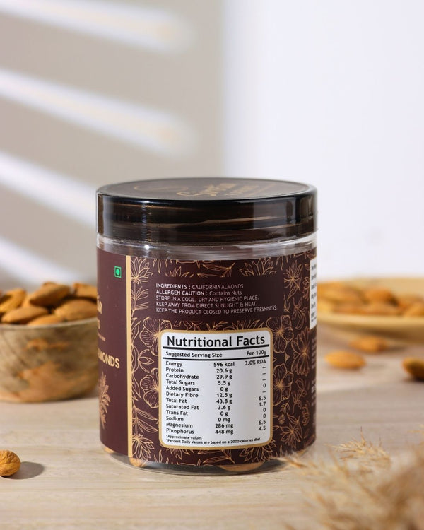 Premium California almonds 250 GM