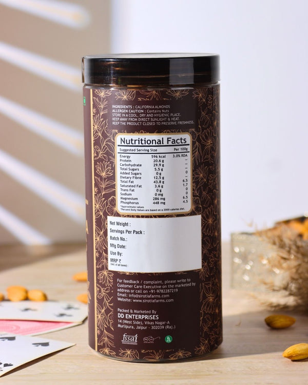 Premium California almonds 500 GM